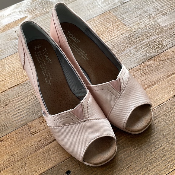 Toms pink wedges - Picture 4 of 10